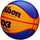 Top basketbolli Wilson FIBA 3X3 Game Ball WTB0533XB, material sintetik, i verdhë