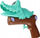 Пиштол за вода Mega Creative Water Gun Crocodile 514527, играчка за деца, зелен