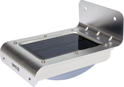 Lampë muri me diell Yato, 16 LED, me sensor lëvizje, e bardhë