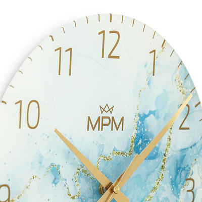 Orë muri MPM Quality Onyx E09.4375, e kaltër