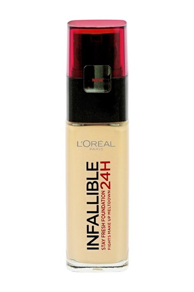 Krem pudër për fytyrë L'oreal Paris 24-H Infailible, Amber, 30 ml