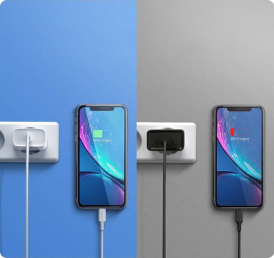 Karikues muri Ugreen CD137, 1x USB C 3A, PD 3.0 QC 4.0 Plus, i bardhë