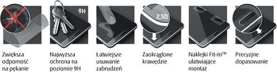 Xham mbrojtës për celular 3MK HardGlass për Sony Z2