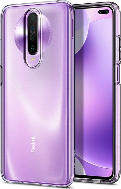 Maskë mbrojtëse Spigen Liquid Crystal për Xiaomi Mi 10T, transparente, TPU, e kthjellët