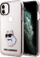 Kapak telefoni Karl Lagerfeld KLHCN61HNCHTCP, për iPhone 11 XR, hardcase, rozë