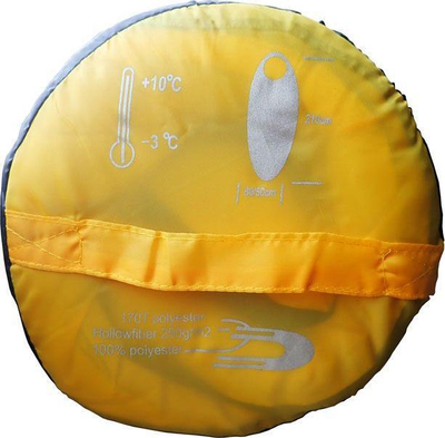 Кеса за спиење Spokey SPM2 Mummy, до -3°C, полиестер, сина
