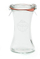 Set kavanozash Westmark Delicacy, 200 ml, 6 copë, qelq transparent