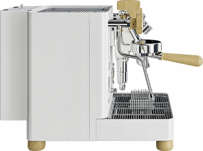 Makinë espresso Lelit Bianca V3 PL162T, dy bojlerë, LCC OLED, e bardhë