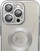 Mbrojtëse telefoni OEM Glam Case, për iPhone 16 Pro, transparente, argjendtë