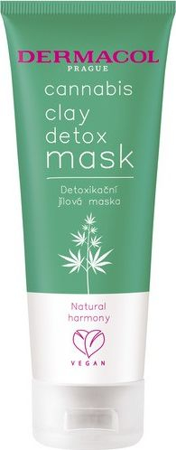 Maskë fytyre Dermacol Cannabis Detox, me baltë, 100 ml