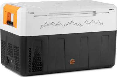 Frigorifer dhe ngrohës portativ Peme Ice-on Picnic, 45L, i zi