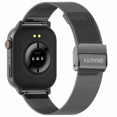 Ora inteligjente Gravity GT15-4, 2.04", me Bluetooth për thirrje, me rrip silikoni blu