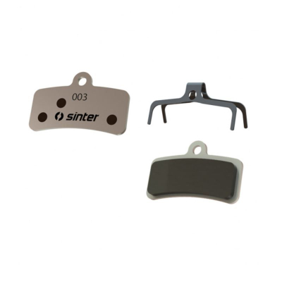 Frena disku biçiklete Sinter Blue S530, organike, Shimano D Type, blu