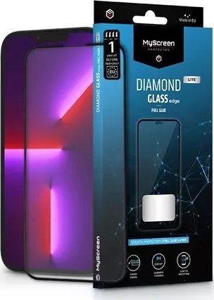Заштитно стакло MyScreen Diamond Glass Edge Lite FG за Samsung Galaxy A36, 9H, транспарентно