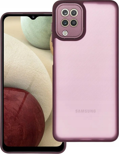 Mbulesë silikoni Variete për Samsung Galaxy A12, TPU fleksibël, pjesë e pasme transparente, matte