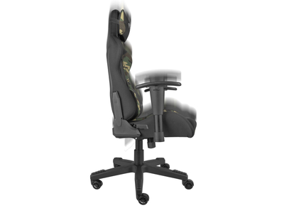 Karrige gaming Genesis NFG-1532, mbështetje koke, material tekstil, e zezë kamuflazh