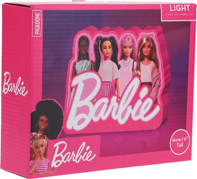 Llambë dekorative Barbie LED Light Group, 16cm, me bateri, rozë