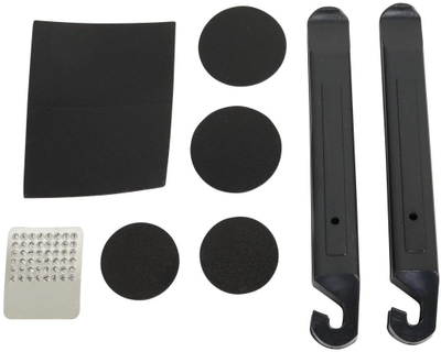 Set arna për goma biçiklete Home>it Patch Kit, 9 pjesë, i zi