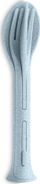 Set takëmesh Koziol Klikk Pocket, 3 pjesë, plastikë biocirculare, blu