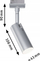 Spot drite Paulmann URail Tubo, 3-step-dim, 4000K, krom