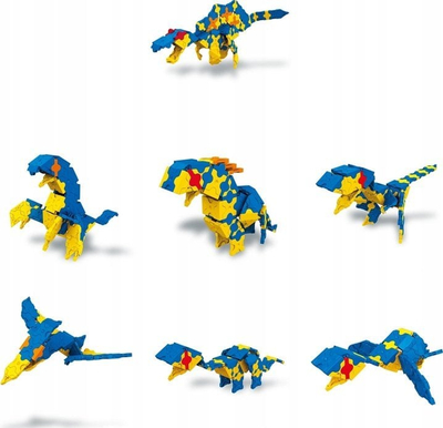 Lodra edukative blloqe LaQ World of Dinosaurs Spinosaurus, 175 pjesë, shumëngjyrëshe