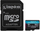 Kartë memorie Kingston Micro SDXC Canvas Go! Plus, 64GB, 170MB/s, UHS-I, U3 + përshtatës SD