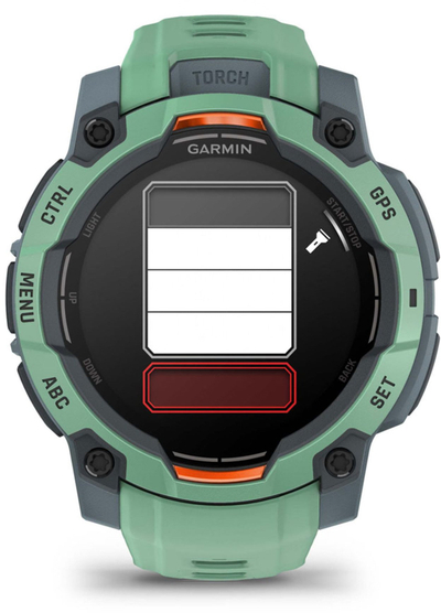 Ora smart Garmin Instinct 3 AMOLED Limited Edition, GPS, 1.3", e zezë
