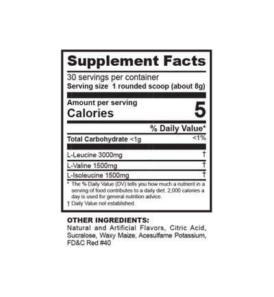 Aminoacide Ultimate Nutrition BCAA Powder, 12000 60 serv, 457g, Red Candy