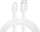 Kabllo karikimi T-phox Nets Lightning, 2m, 2.4A, e bardhë