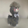 Lodër pelushi INNOGIO Alpaca Soft, 30 cm, gri