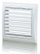 Grilë ventilimi VENTS MW103, 154x150mm, me rrjetë, e bardhë