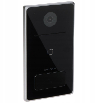 Stacion dere IP Hikvision DS-KV6133-WME1 Surface, kamerë 2MP, PoE, i zi