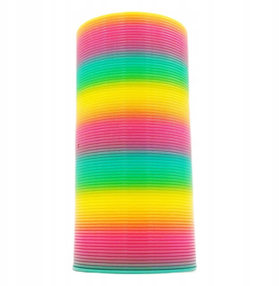 Lodër pranvere Hipo Rainbow Spring HR75 08007, 15 cm, me ngjyra