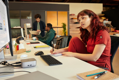 Dok stacion HP Thunderbolt 4 Dock Ultra G6, 180W, shumë porta USB dhe video, i zi