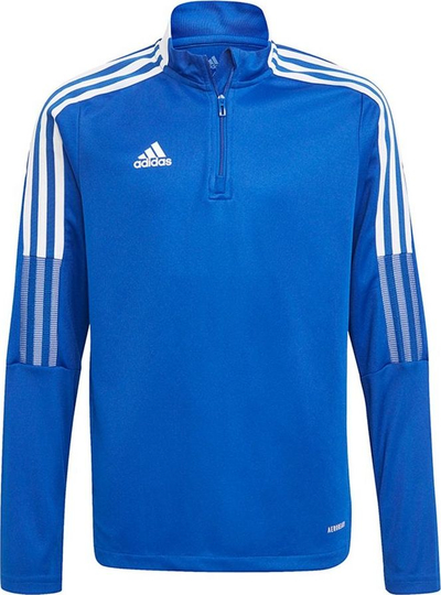 Bluzë stërvitje adidas Tiro 21 Youth, AEROREADY, për kalamoj, blu