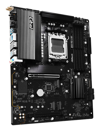 Pllakë amë ASRock B850 PRO-A WiFi, AM5, DDR5, e zezë