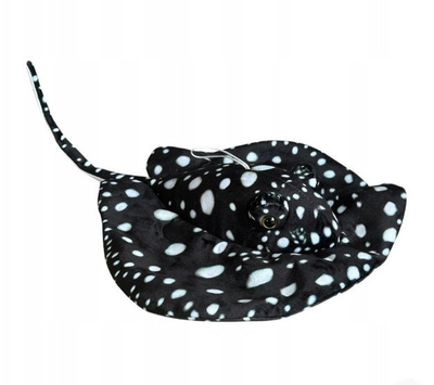 Lodër pelushi Manta Ray, 55cm, e zezë