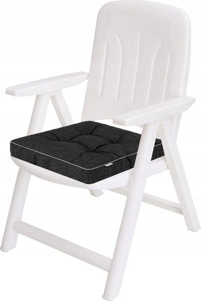 Jastëk kopshti Hobbygarden PILLOW KLARA, për karrige, Ekolen, i zi