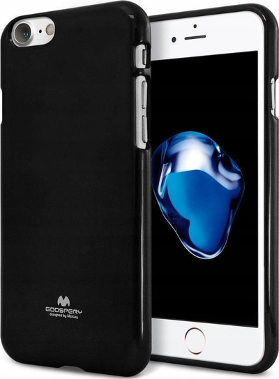 Husë telefoni Mercury Jelly për Samsung Galaxy A04s, silikon, e zezë