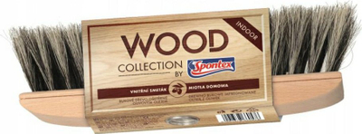 Fshesë dyshemeje Spontex Wood Collection Outdoor, dru ahu, për ambiente të jashtme, ngjyrë druri
