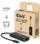 Adapter USB Club 3D CAC-2531, USB-C në RJ45, 10Gbps, i zi