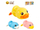 Lodër banjoje B.Duck Wind Up Bath Duck, mekanike, për kalamaj, shumëngjyrëshe