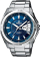 Рачен часовник Casio EF-129D-2AVEF, хронограф, не'рѓосувачки челик, сребрен