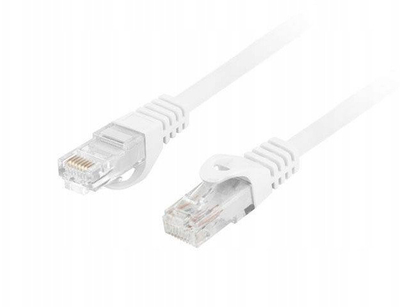 Kabllo rrjeti Lanberg Patchcord Cat.6 UTP, 15m, LSZH CU, e bardhë