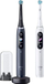 Furça dhëmbësh me rrymë Oral B iO8 DUO, set me 2 copë, me ekran dixhital, e zezë edhe e bardhë