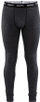 Set bazë termik Craft Core Wool Merino për burra, merino poliester, gri e errët