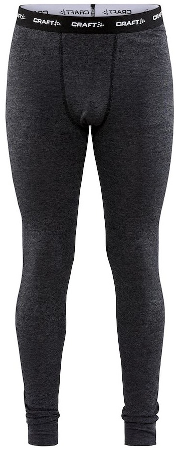 Set bazë termik Craft Core Wool Merino për burra, merino poliester, gri e errët