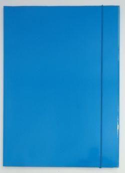 Dosje Penmate A4 me shirit elastik, paketim 10 copë, blu e hapur