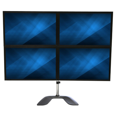 Mbajtëse tavoline për monitorë StarTech.com Quad Monitor Stand, deri 32", VESA, gri e zezë