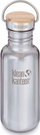 Shishe uji Klean Kanteen Reflect Narrow, 532ml, çelik inox, kapak bambuje